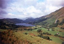 Luke's closer photo of Llyn Gwynant